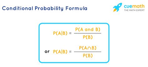 Calculating conditional probability .
